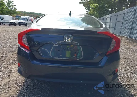 2017 Honda Civic Ex-T from USA, damaged, VIN 19XFC1F31HE206844